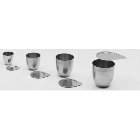 Crisol inox 30x32x2mm