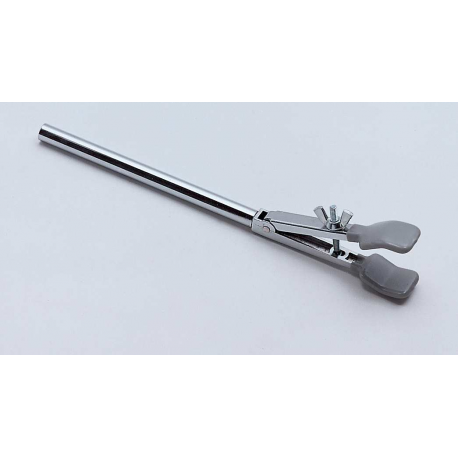 Pinza para buretas-tubos metal PVC