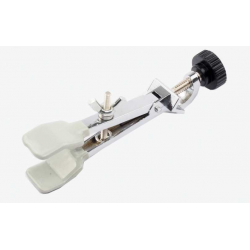 Pinza para buretas y tubos con nuez