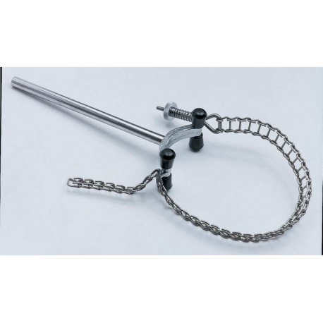Pinza medimax cadena-muelle inox