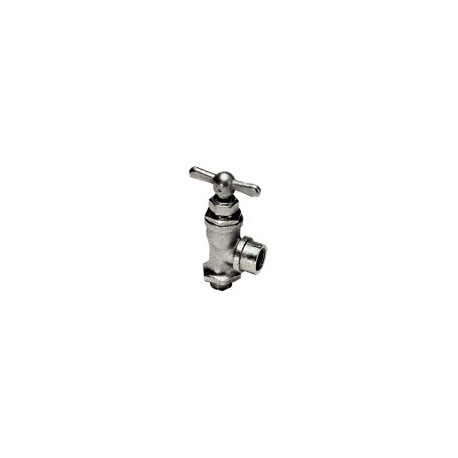 Válvula de aguja Grifo de punzón en codo M/H roscado BSP cilíndrico 4mm G1/4"