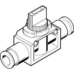 Válvula de Cierre HE-2-QS-6 Ref. FESTO 153467