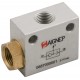 VALVULA SELECTOR CIRCUITOS FUNCION "O" 1/8