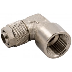 Racord rápido codo hembra tubo 8/6 G1/4 1493-8/6-1/4 Ref.1120 8/6 1/4