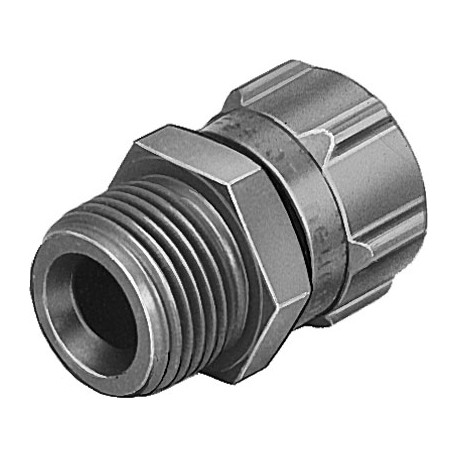 Racord de unión rápida Polímero Rosca exterior con arista selladora CK-1/8-PK-4-KU