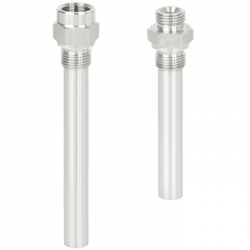 Vaina para roscar DIN 43772 TW45-F 1/2B L-85 Tubo 10x1,5