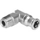 Racord rápido roscado orientable Acodado en L orientable Ref. FESTO CRQSL-1/2-12