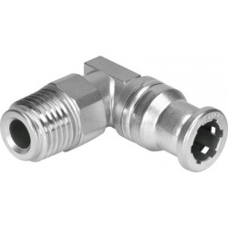 Racord rápido roscado orientable Acodado en L orientable Ref. FESTO CRQSL-1/2-12