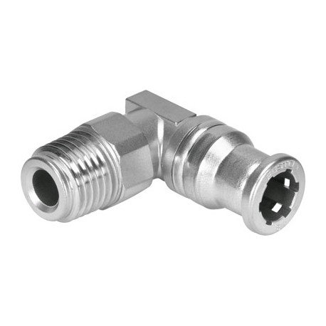 Racord rápido roscado orientable Acodado en L orientable Ref. FESTO CRQSL-1/4-6