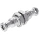Racord roscado pasamuros Acero inox Ref. CRQSS-8