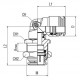 RACOR A L INTERMEDIO ORIENTABLE PASATABIQUES