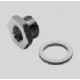Empalme boquilla reductor con junta Ref. D-3/8I-1/2A-AL