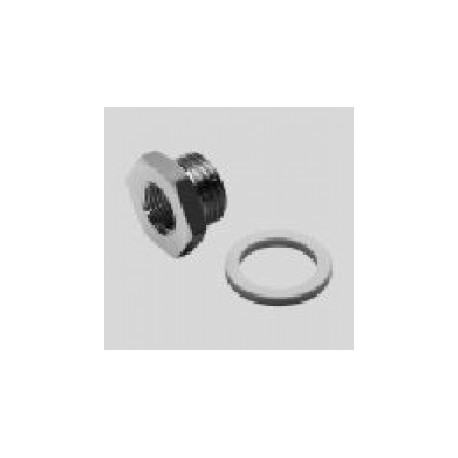 Empalme boquilla reductor con junta Ref. D-3/8I-1/2A-AL