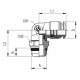 RACOR A L ORIENTABLE MACHO (SHORT) 10 3/8
