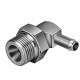 Racord acodado Resalte orientable, con junta Ref. LCN-1/8-PK-3