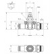 REG.FLUJO UNIDIRECCIONAL LINEA VALV.10 1/2