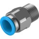 Racord rápido rosca exterior con hexágono exterior Ref. QS-1/2-16