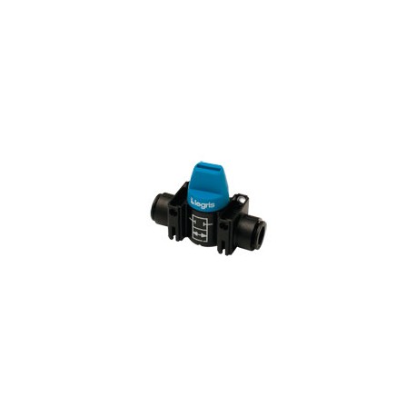 MINI-VALVULA 2/2 CONEXION INSTANTANEA D6
