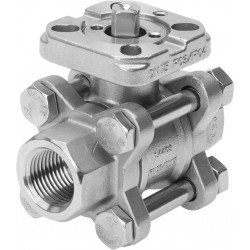 Válvula de bola VZBA-1/2"-GG-63-T-22-F0304-V4V4T