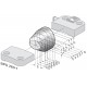 Sensor de seguridad magnético BNS 260-02/01Z-R 10,0M