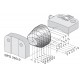 Sensor de seguridad magnético BNS 260-02/01Z-R 10,0M