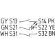 Sensor de seguridad magnético BNS 40S-12Z 5,0M