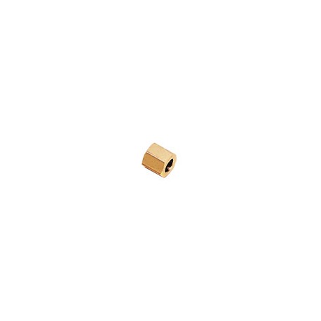 TUERCA LATON METRICA D4MM M8X1