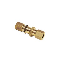 Racord Unión Doble Igual Pasatabiques Universal Latón Ø5mm Ref. Legris 0116 05 00