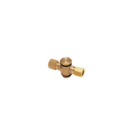 RACOR BANJO DOBLE TE MACHO BSP CIL D8 1/4