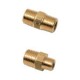 RACOR UNION DOBLE MACHO BSP CONICO R3/8 R1/8