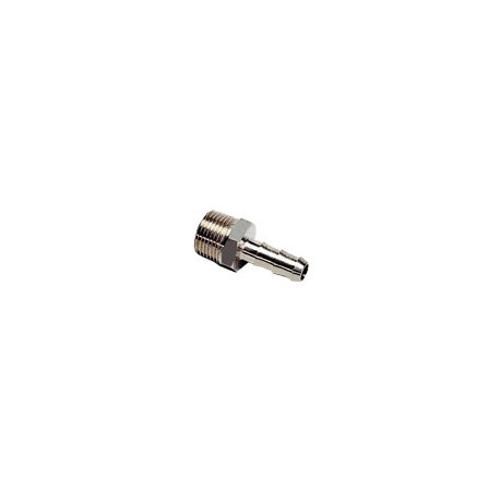 Racord Espiga Acanalada para Tubo Macho Cónico Ø6mm 1/8 Ref. LEGRIS 0123 04 10