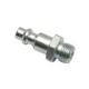 RACOR ACOPLADOR MACHO BSP CILINDRICO C G1/8
