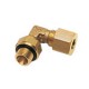 RACOR CODO ORIENTABLE MACHO BSP CILINDRICO D10MM G1/2