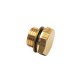 TAPON HEXAGONAL MACHO BSP CIL/MET. G3/8
