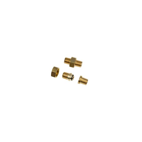 UNION DOBLE MACHO 3 PIEZA BSP CO.1/8