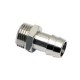 ESPIGA ACANALADA TUBO MACHO BSP CILINDRICO D7 3/8