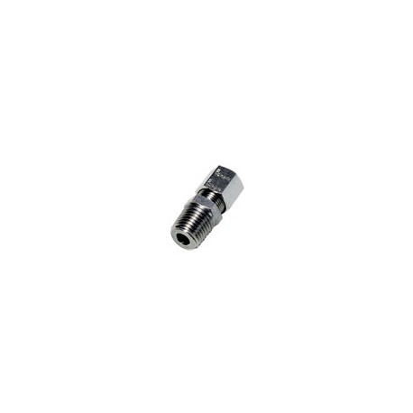 RACOR RECTO MACHO BSP CONICO D16MM 1/2
