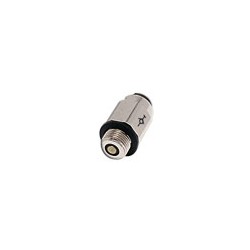 RACOR RECTO AUTOMATICO OBTURADOR MACHO CILINDRICO D10 3/8