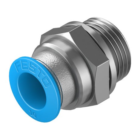 Racord rápido rosca exterior con hexágono exterior Ref. QS-G3/8-10