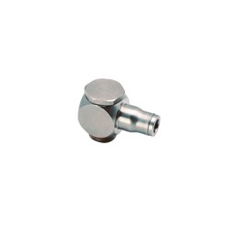 RACOR INSTANTANEO LF3600 LATON NIQUELADO PARA LIQUIDOS Y GASES IMPLANTACION BANJO SIMPLE, ROSCA MACH
