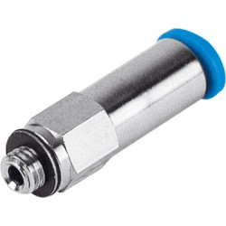 Racord rápido roscado autoblocante, rosca exterior con hexágono exterior Ref. QSK-M5-6
