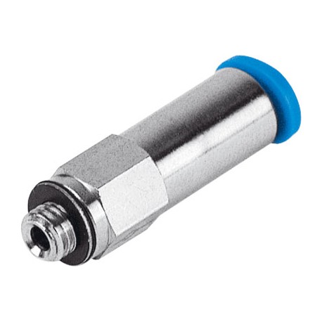Racord rápido roscado autoblocante, rosca exterior con hexágono exterior Ref. QSK-M5-6