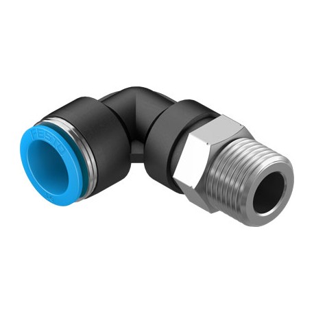 Racord rápido roscado orientable Acodado en L orientable Ref. FESTO QSL-1/2-16-20