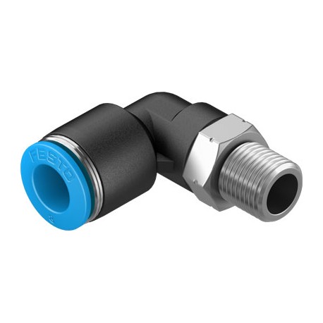 Racord rápido roscado orientable Acodado en L orientable Ref. FESTO QSL-1/4-10