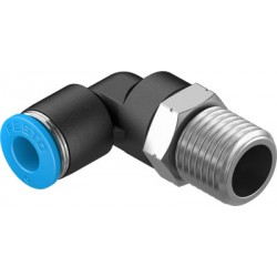 Racord rápido roscado orientable Acodado en L orientable Ref. FESTO QSL-1/4-6