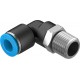 Racord rápido roscado orientable Acodado en L orientable Ref. FESTO QSL-1/4-8