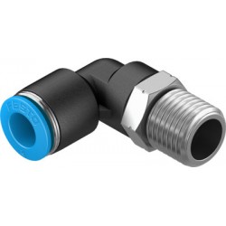 Racord rápido roscado orientable Acodado en L orientable Ref. FESTO QSL-1/4-8