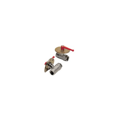 ROSCA DOBLE RECTA H.CON PURGA G1/8