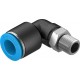 Racord rápido roscado orientable Acodado en L orientable Ref. FESTO QSL-1/8-10