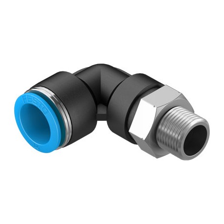 Racord rápido roscado orientable Acodado en L orientable Ref. FESTO QSL-3/8-16